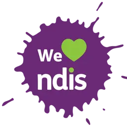 We love NDIS badge